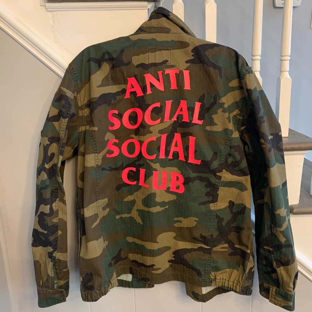 Anti Social Social Club Camo Jacket